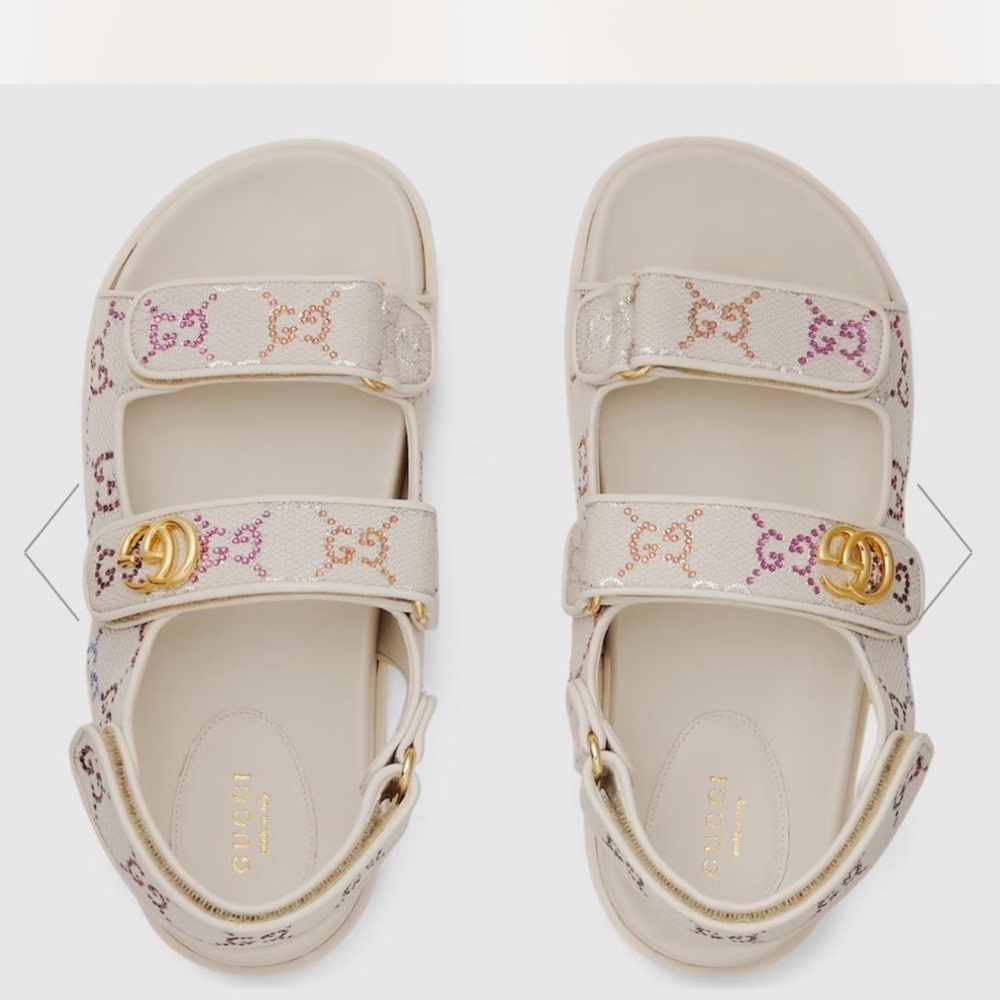 Gucci Cream sandals, never ever worn! Bought from Farfetch